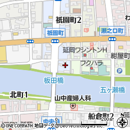 祇園町銀天街銀天会館周辺の地図