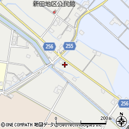 熊本県八代郡氷川町新田376周辺の地図