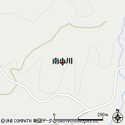 熊本県宇城市小川町南小川周辺の地図