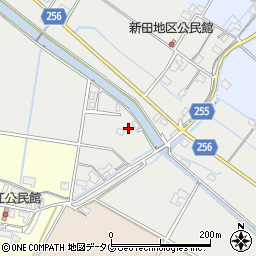 熊本県八代郡氷川町新田605周辺の地図