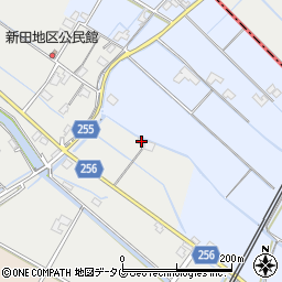 熊本県八代郡氷川町新田366周辺の地図