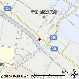 熊本県八代郡氷川町新田516周辺の地図