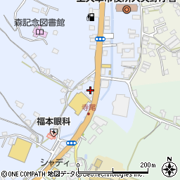 熊本県信用組合大矢野支店周辺の地図