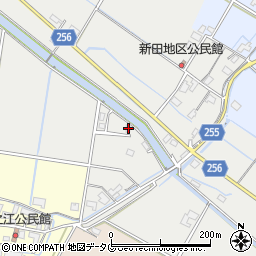 熊本県八代郡氷川町新田611-3周辺の地図