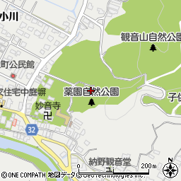 出生寺周辺の地図