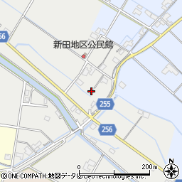 熊本県八代郡氷川町新田536周辺の地図