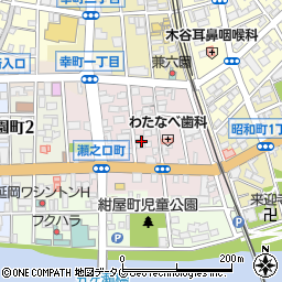 宮崎県延岡市瀬之口町周辺の地図
