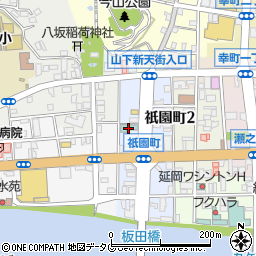 延岡第一ホテル周辺の地図