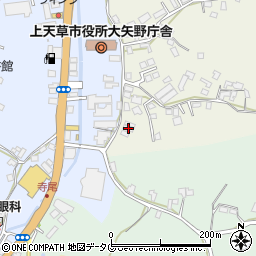 熊本県上天草市大矢野町登立9619周辺の地図