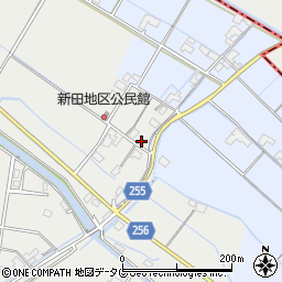 熊本県八代郡氷川町新田393周辺の地図