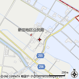 熊本県八代郡氷川町新田395周辺の地図