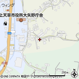 熊本県上天草市大矢野町登立9614-2周辺の地図