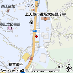 熊本銀行松島支店周辺の地図