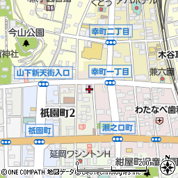 宮崎県延岡市恵比須町3-3周辺の地図