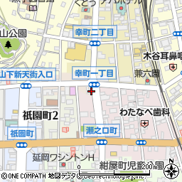 宮崎県延岡市恵比須町4周辺の地図