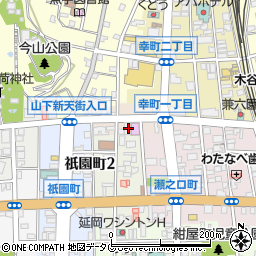 宮崎県延岡市恵比須町3-5周辺の地図