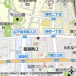 宮崎県延岡市恵比須町周辺の地図