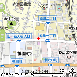 宮崎県延岡市恵比須町6周辺の地図