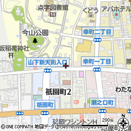宮崎県延岡市恵比須町5-2周辺の地図