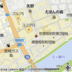 松木商店周辺の地図