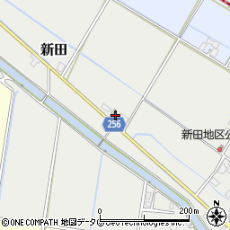 熊本県八代郡氷川町新田441周辺の地図