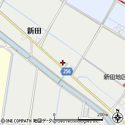 熊本県八代郡氷川町新田440周辺の地図