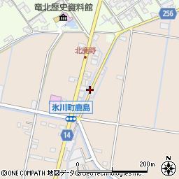 熊本県八代郡氷川町鹿島1502周辺の地図