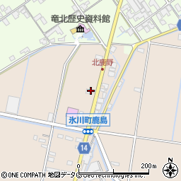 熊本県八代郡氷川町鹿島1532周辺の地図