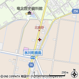 熊本県八代郡氷川町鹿島1530周辺の地図