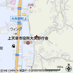 熊本県上天草市大矢野町登立8937-1周辺の地図