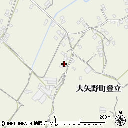 熊本県上天草市大矢野町登立13488-1周辺の地図