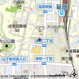 スピードネイル・ココレッタ　延岡店周辺の地図