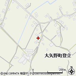 熊本県上天草市大矢野町登立13489-1周辺の地図