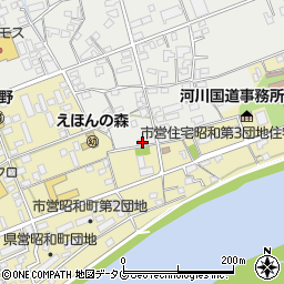 宮崎県延岡市川原崎町2037周辺の地図