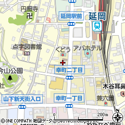 オリックスレンタカー延岡駅前店周辺の地図