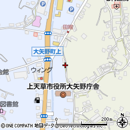 熊本県上天草市大矢野町登立8861-2周辺の地図