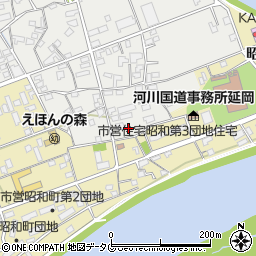 宮崎県延岡市川原崎町2035周辺の地図