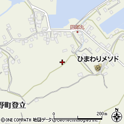熊本県上天草市大矢野町登立12165-2周辺の地図