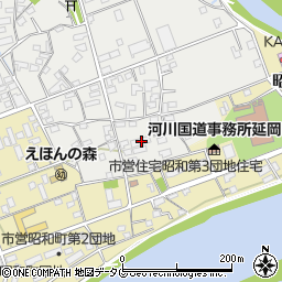 宮崎県延岡市川原崎町2057周辺の地図