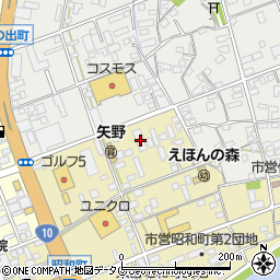 戸川家具店周辺の地図
