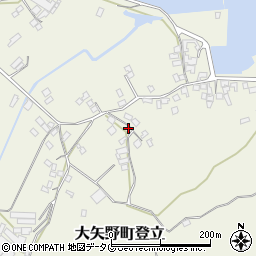 熊本県上天草市大矢野町登立12460-3周辺の地図