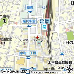 津山食堂周辺の地図