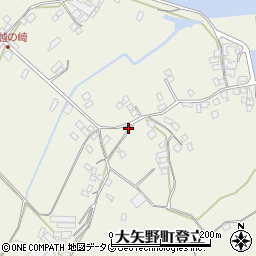 熊本県上天草市大矢野町登立13277-3周辺の地図