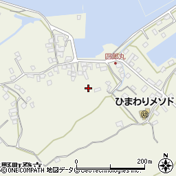 熊本県上天草市大矢野町登立12165-1周辺の地図