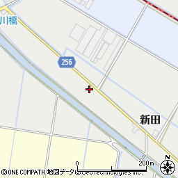 熊本県八代郡氷川町新田456周辺の地図