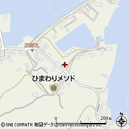 熊本県上天草市大矢野町登立12570-1周辺の地図