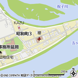 介護付有料老人ホーム サクラ昭和町周辺の地図