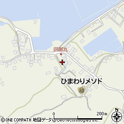 熊本県上天草市大矢野町登立12535-1周辺の地図