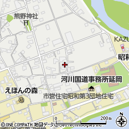 宮崎県延岡市川原崎町2067周辺の地図