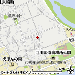 宮崎県延岡市川原崎町31周辺の地図